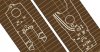 Hasegawa QG58 (72158) Linoleum Deck for Destroyer Shimakaze late type 1/350
